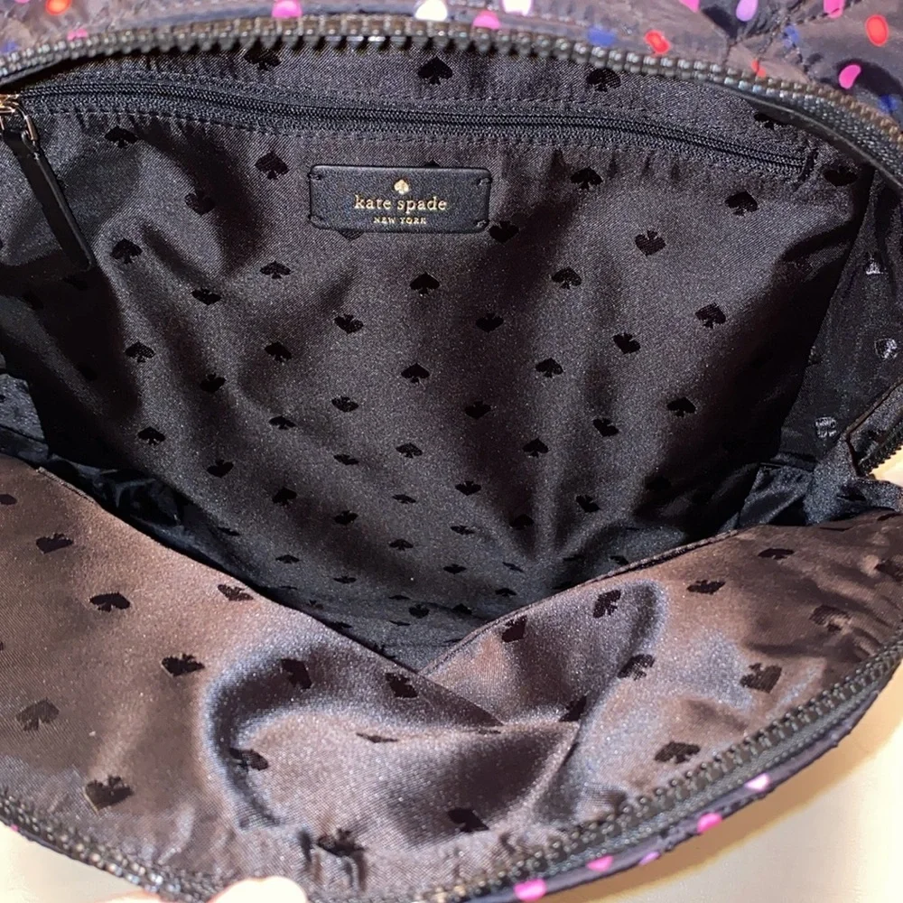 NWOT Kate Spade Karissa Quilted Confetti Large Backpack